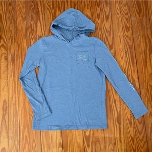 Vineyard Vines Hooded Long Sleve Tee Gently Used L